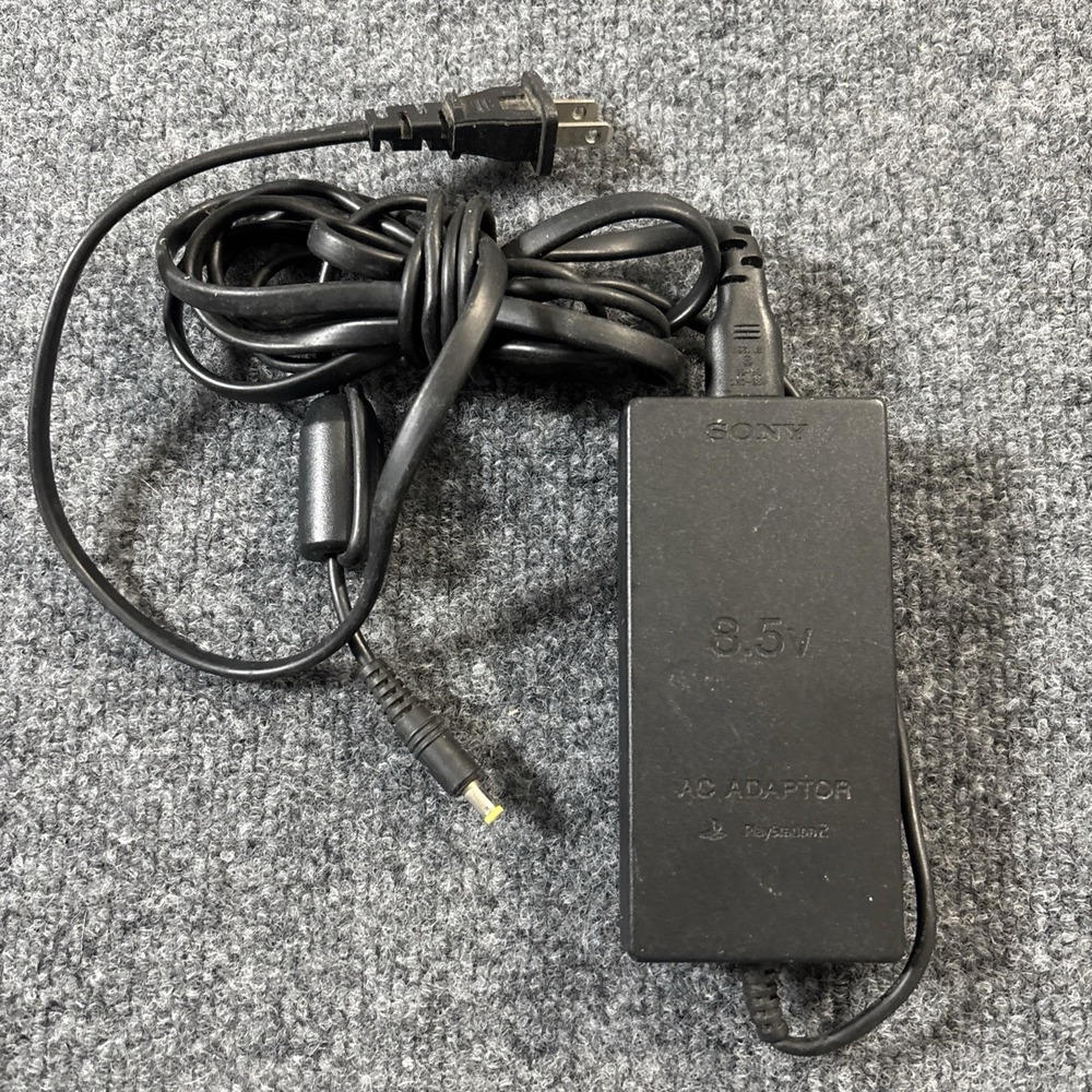 OEM Genuine Sony Playstation 2 PS2 Slim AC Adapter Power Supply 8.5v Original